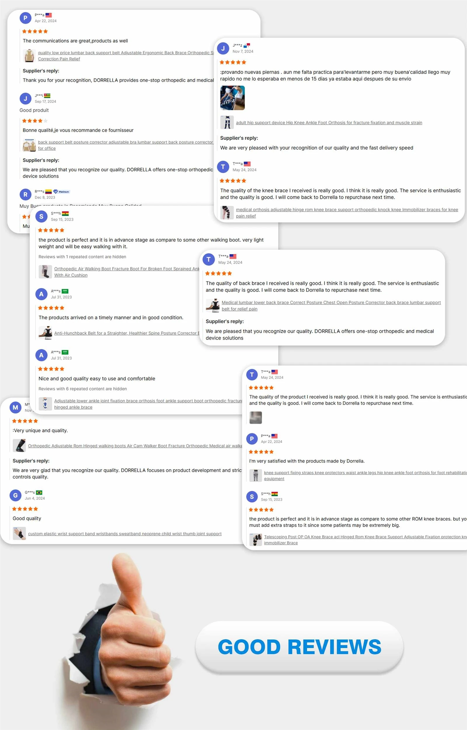 Customer evaluation Customer evaluation